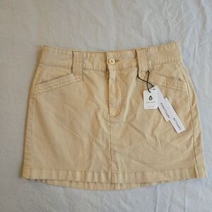 Sanctuary Marcela Mini Skirt Light Tan Sandstone